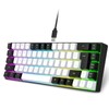 Membrane Gaming Keyboard 68 Keys RGB Backlit Ergonomic USB Interface
