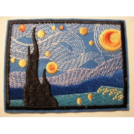 Starry Night~Vincent Van Gogh~Embroider