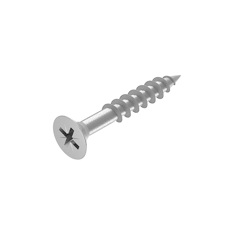 SECCARO Chipboard Screw 4 x 25 mm Stainless Steel V2A