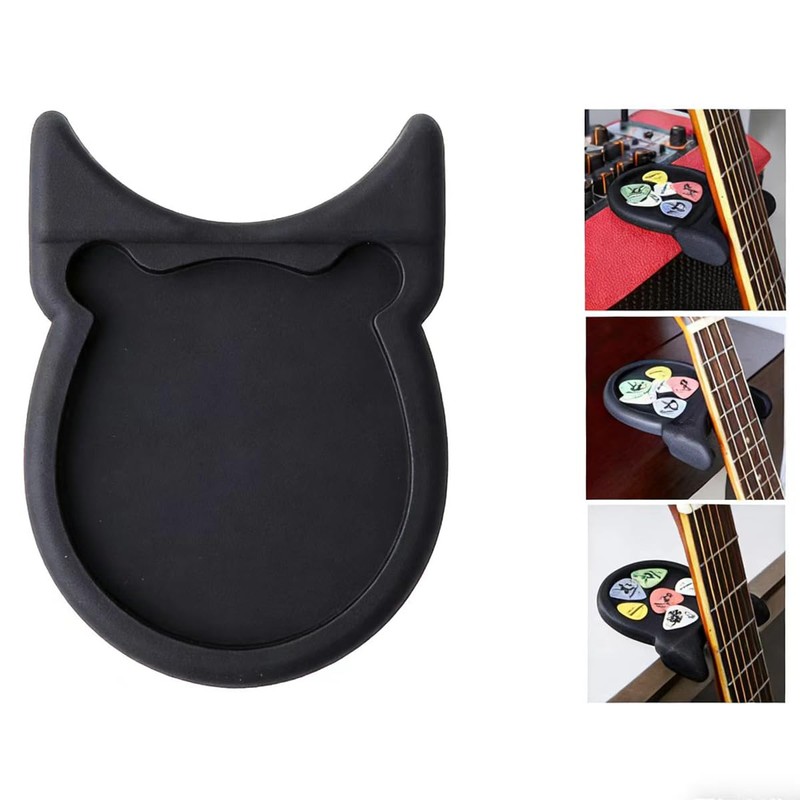 Ludom Portable Guitar Desktop Stand Rubber Neck Table Rest Holder