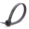 10 x Black Long Cable Ties 450mm x 7.6mm Wide
