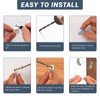 Realand Tilt-Proof Furniture Anchors Stainless Steel Furniture Straps Wall Anchors