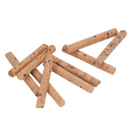 VBESTLIFE Cork Stick, Fishing Cork Sticks Pack of 10 Lightweight Floating for the Lake (6 mm)