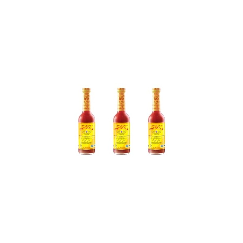 Lingham’s Hot Sauce - Original 9.5 oz (Pack of 3)