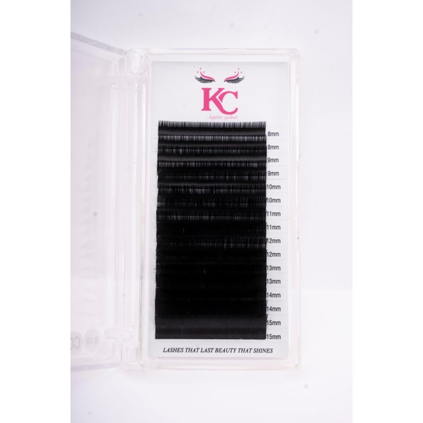 KC Lashes Volume Lash Extensions C CC D L M