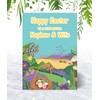 Nephew & Wife Easter Card - Spring Meadows - Medium
