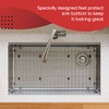 Kitchen Sink Protector Grid 28x14 Inch, Stainless Steel Sink Bottom
