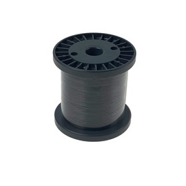 Chonmage Fishing Seabream Mouth White for Sezure Wire Nylon Coated Economy 100m Reel High Strength: 31.5kg 7×#37 (0.7mm) Black