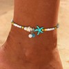 Clataly Sea Star Bead Feet Chain Conch Anklets Beach Foot