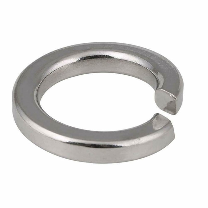 Spring Washers M8 (Pack of: 10) Rectangular Stainless Steel A2