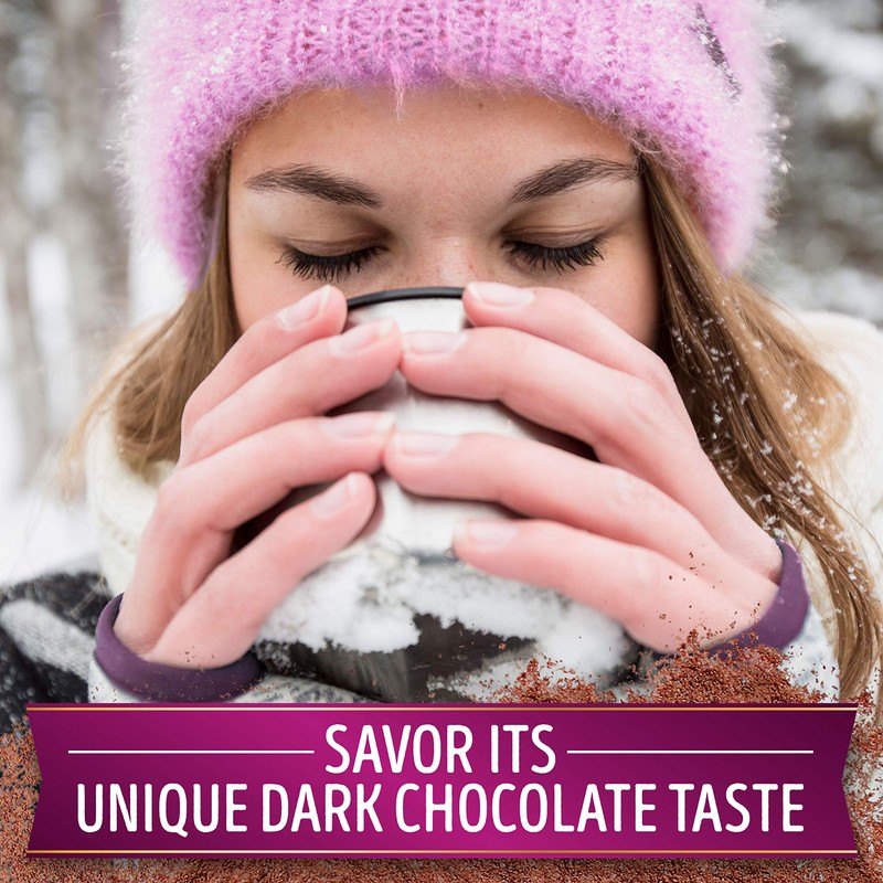 Swiss Miss Dark Chocolate Flavored Hot Cocoa Mix, Hot Cocoa