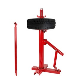 BLACKHORSE-RACING Portable Manual Tire Changer 8" to 16" Tire Changer Bead Breaker Mounting Tool Manual Steel Tire Changing Tool for Car Truck Home Garage Small Auto Shop
