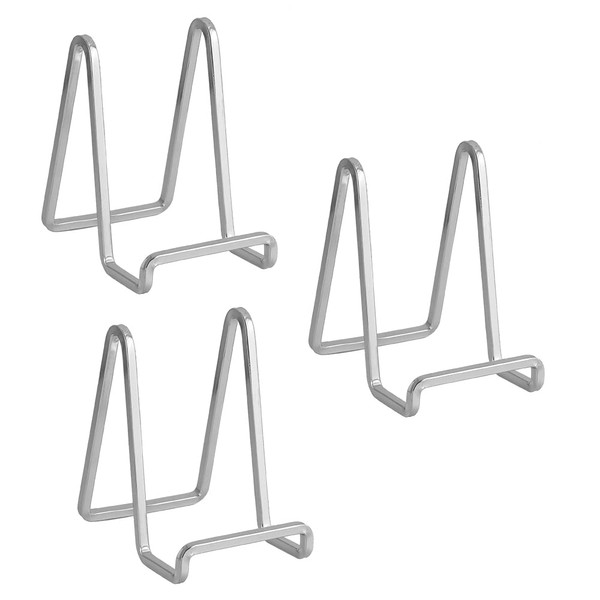 DIDUDIDU Plate Holder Easel Display Stand - 4.5 inch Metal