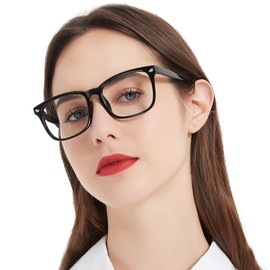 MARE AZZURO Computer Reading Glasses Women Blue Blocking Screen Light Readers 0 1.0 1.25 1.5 1.75 2.0 2.25 2.5 2.75 3.0 3.5 4.0 5.0 6.0 (Black, 250)