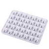 AIBOYA 35 Cavity Mini Tooth Silicone Candy Mold 3D Small
