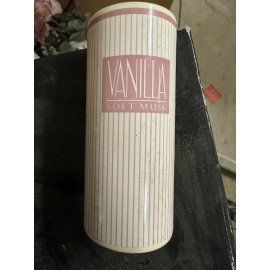 Avon New Avon Vanilla Soft Musk Perfumed Body Talc 2.6 oz