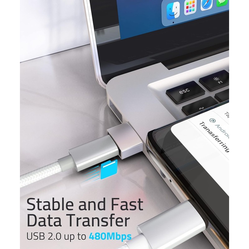 USB Converter Adapter (2024 New Release) Type C USB Converter,