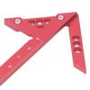 Center Gauge 100mm 45° 90° Aluminum Alloy Line Ruler Measuring
