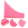 SUPVOX Pipe Pink Pan Flute for Beginners Traditional Chinese Musical