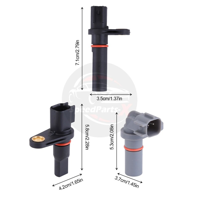 SpeedParts-X 6DCT250 DPS6 Transmission Speed Sensor Kit 3Pcs/Set For Ford