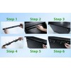 yskjyxgs Fence Mailbox Mounting Bracket,Suitable for Metal Doors and Windows,