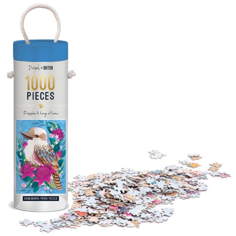 Diesel & Dutch 1000pc Jigsaw Puzzle - Kookaburra's Perch