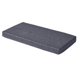 SAMTY Grey Bench seat Chair Pads Non-Slip Rubber Back Indoor Swing /Settee Cushion 40'X18'X2'(101.5X45.5X5CM)