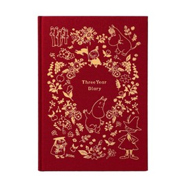 Moomin Three Year Diary Moomin 3 Year Diary, Red