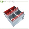 HOSTIC Red Chicken Nesting Boxwith Egg Collection 6 Compartment Nesting