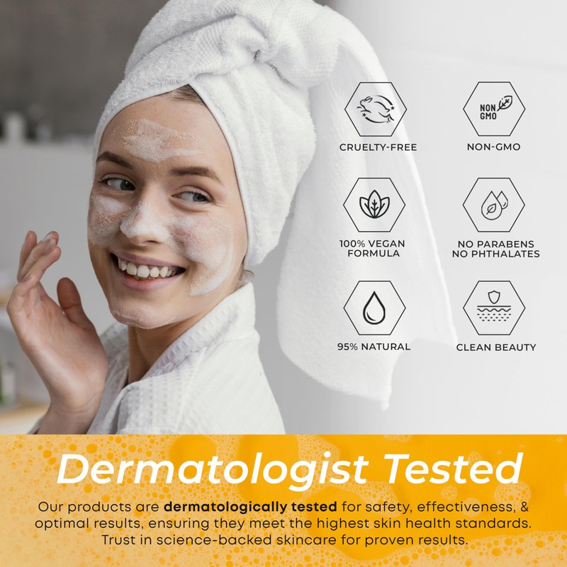 Refined Radiance Vitamin C & Turmeric Face Wash – Dermatologist