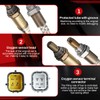 XDTIME 1 Set/2Pcs 234-4190 234-9036 O2 Oxygen Sensor Upstream and