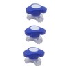 ORFOFE 3pcs Portable Plastic Tablet Pulverizer Pill Cutter Splitter for