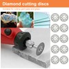 60Pcs Rotary Cutting Wheels Kit for Dremel, HSS Saw Blades