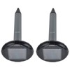 2PCS Ultrasonic Animal Repeller Solar Mouse Repeller Expeller for Outdoor