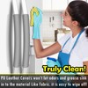 Royleath Refrigerator Door Handle Covers, 6PCS, Leather Kitchen Appliance Handle