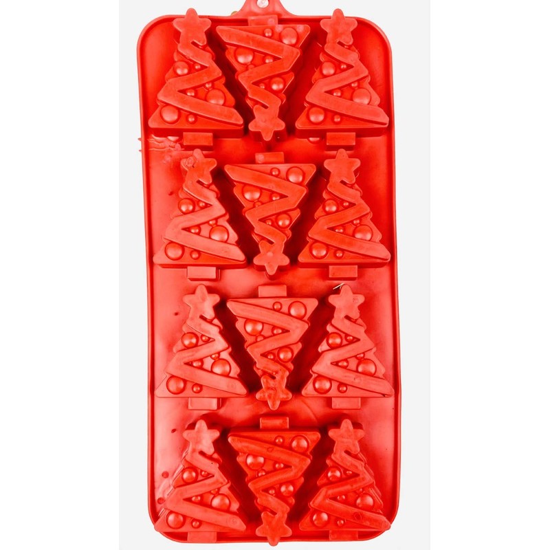 Holiday Silicone Ice Cube Tray, Candy Molds in 3 Assorted