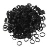 sourcing map 600 Pack Rubber Band Stretchable Rubber Elastic Band