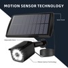 Solar Motion Sensor Light 11 LED Simulation Security Spotlight Light