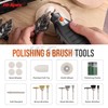 Hi-Spec Rotary Tool Accessories Set - 225 Piece Dremel Accessory,