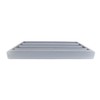 Miller Shingle Clear Cedar Foundation Vent with Louvers, Primed -