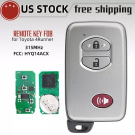 Unbranded Keyless Smart Remote Key Fob for Toyota 4Runner 2009-2019 HYQ14ACX - 271451-5290