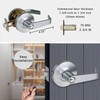 HISAFE Heavy Duty Commercial Storeroom Door Lever, Grade 2 ADA