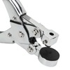 Hole Punch Plier Zinc Alloy Sliver Handheld Paper Puncher Tool