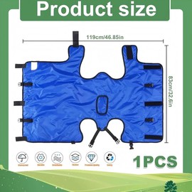 Calf Warm Clothes, Calf Saver Coat Blanket for Keep Cow Warmming Thickened Belly Protection Windproof Large Size Blue