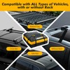 MaxxHaul Waterproof Car Roof Bag (15 Cubic Feet) – Universal