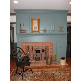Old Village 1718pt Acrylic Latex Paint 1 Pint - Rittenhouse Blue