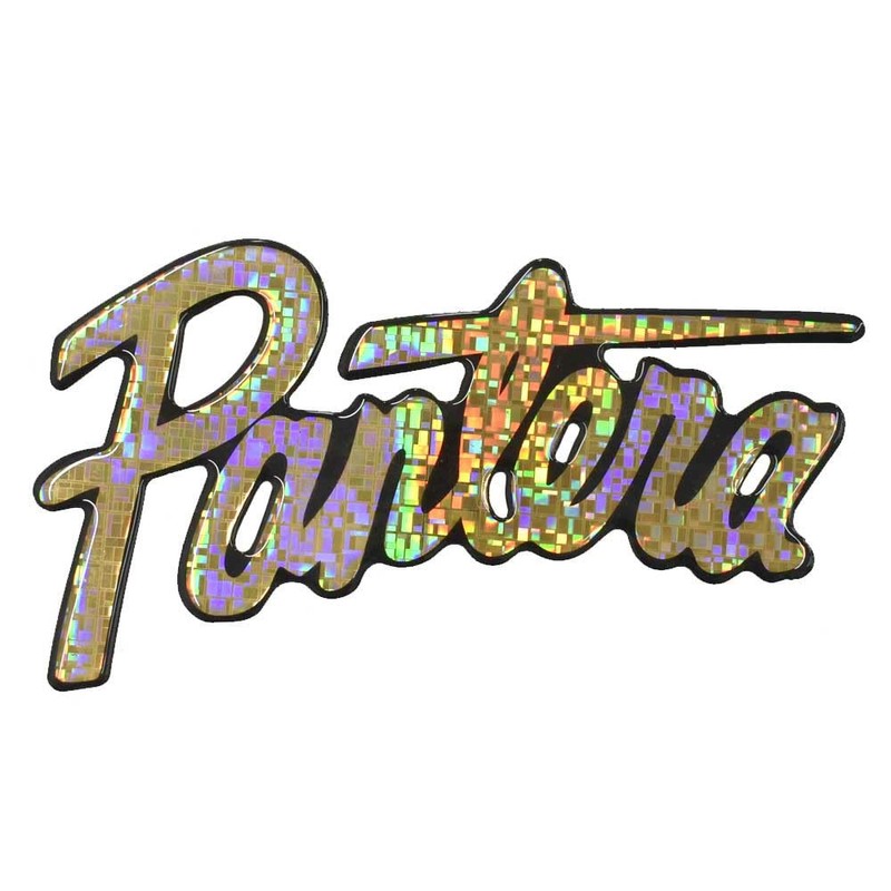 Bass Cat Boat Raised Emblem Decal | Pantera 7 3/4