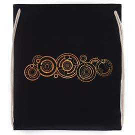 Was im ein Name Black Gym Bag with Drawstring Black Drawstring Gym Bag