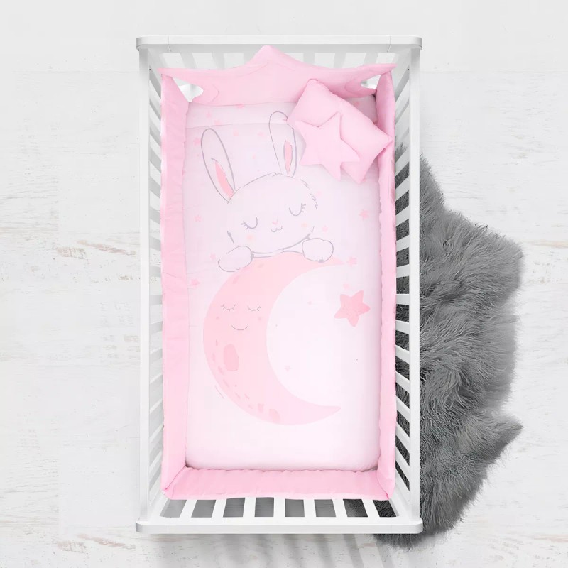 Chiqui Mundo Edredon Para cuna Cama Cuna Corral Baby Moon