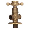 Angle Valve Vintage Style Brass High Hardness Good Sealing Cold
